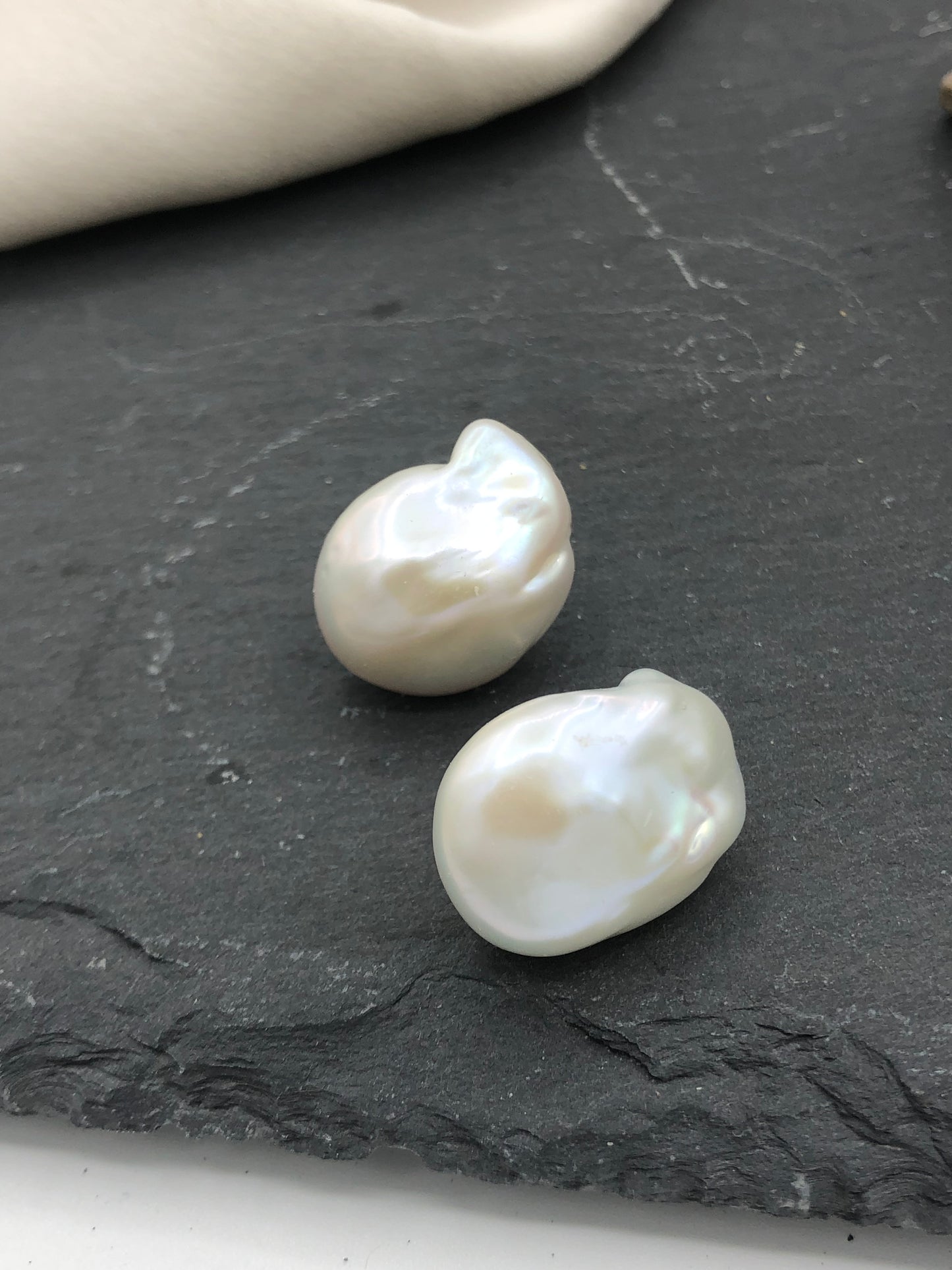 Baroque Pearl Studs