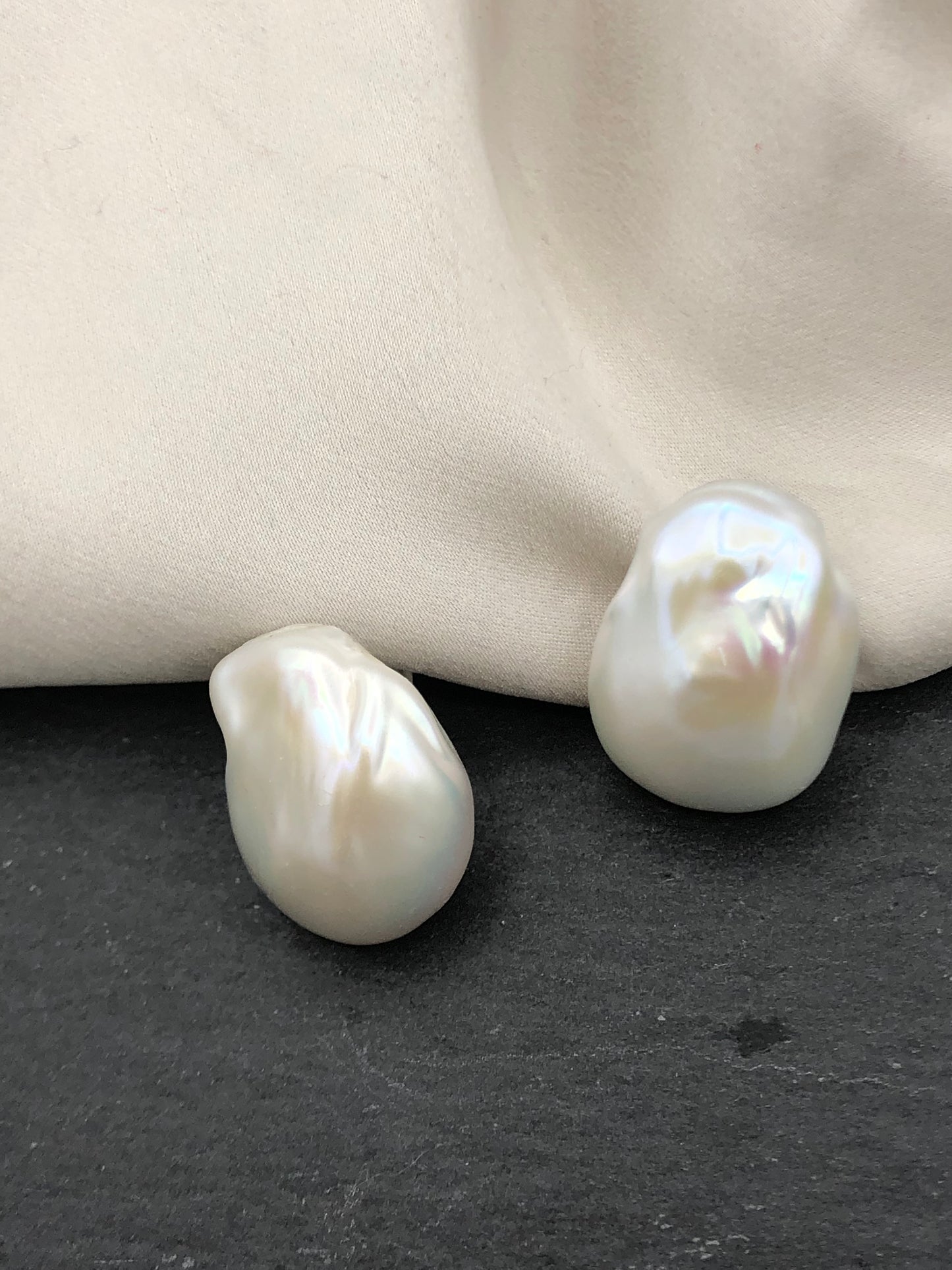 Baroque Pearl Studs