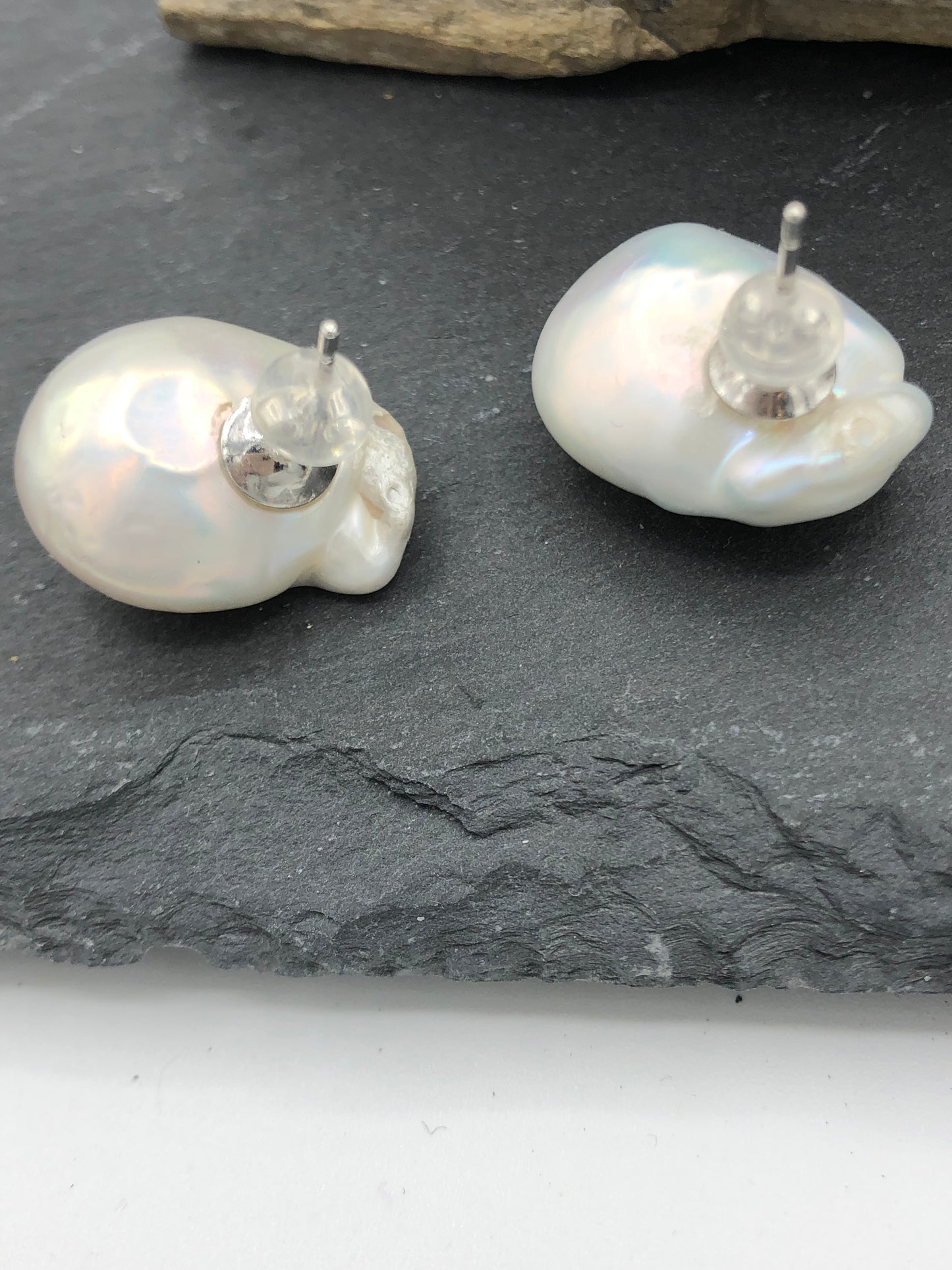 Baroque Pearl Studs